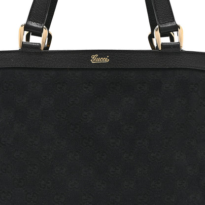 Gucci Monogram Medium Abbey  Tote Black 10 of 12