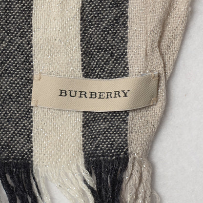 Burberry Merino Wool Cashmere Check Lightweight Scarf 8 of 12