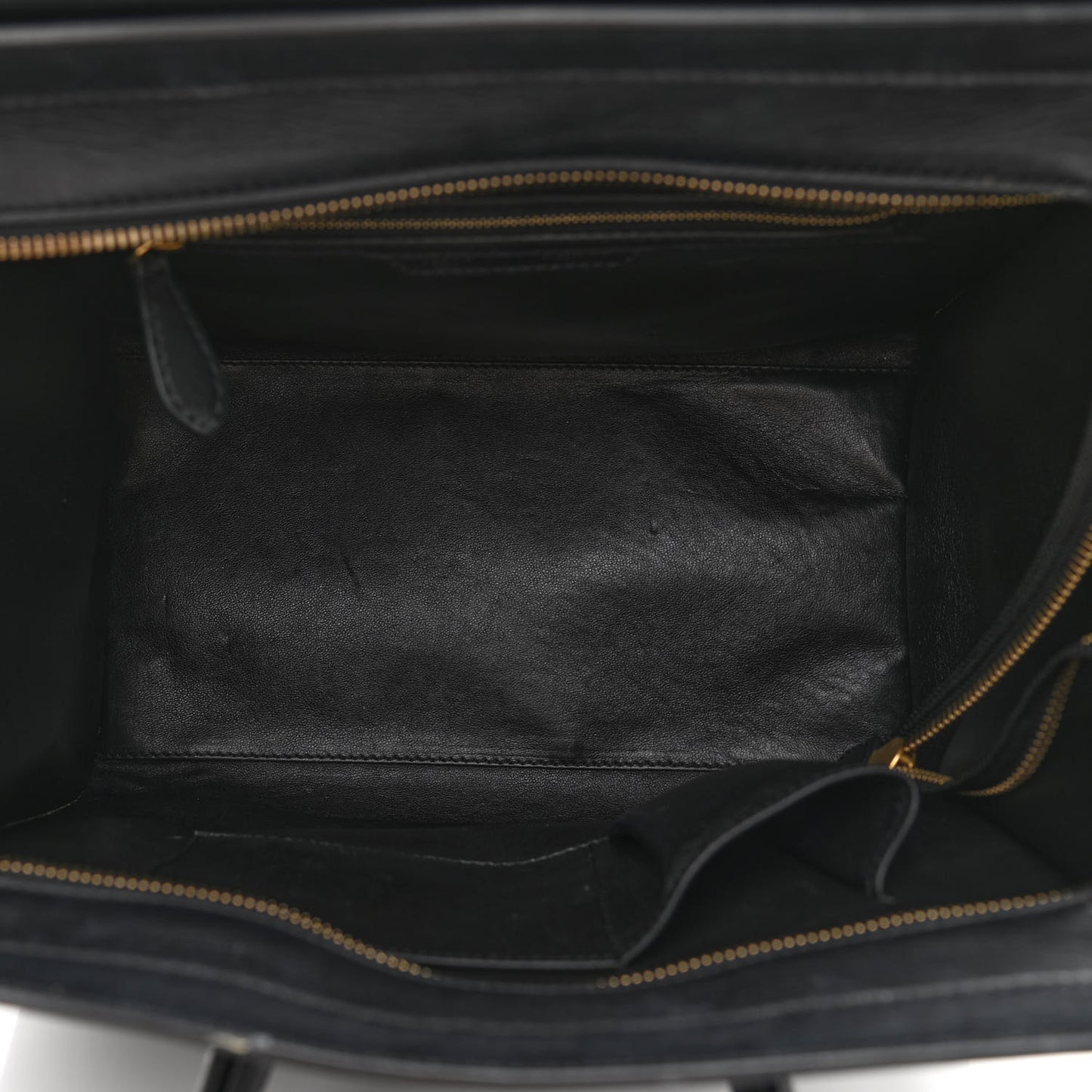 Smooth Calfskin Mini Luggage Black