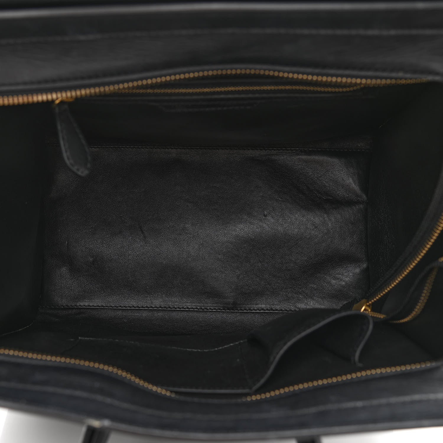 Celine Smooth Calfskin Mini Luggage Black 5 of 15