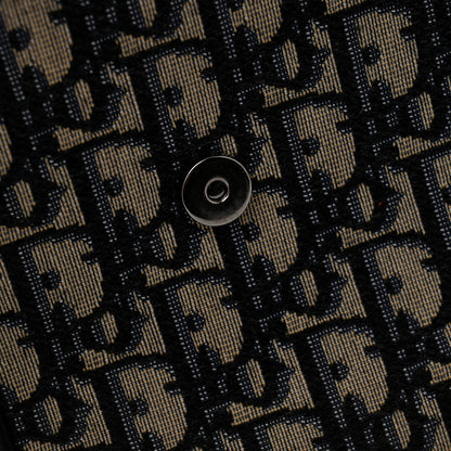 Christian Dior Grained Calfskin Oblique Mini Saddle Messenger Black 12 of 13