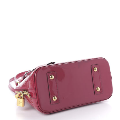 Louis Vuitton Vernis Alma BB Rose Indien 4 of 11