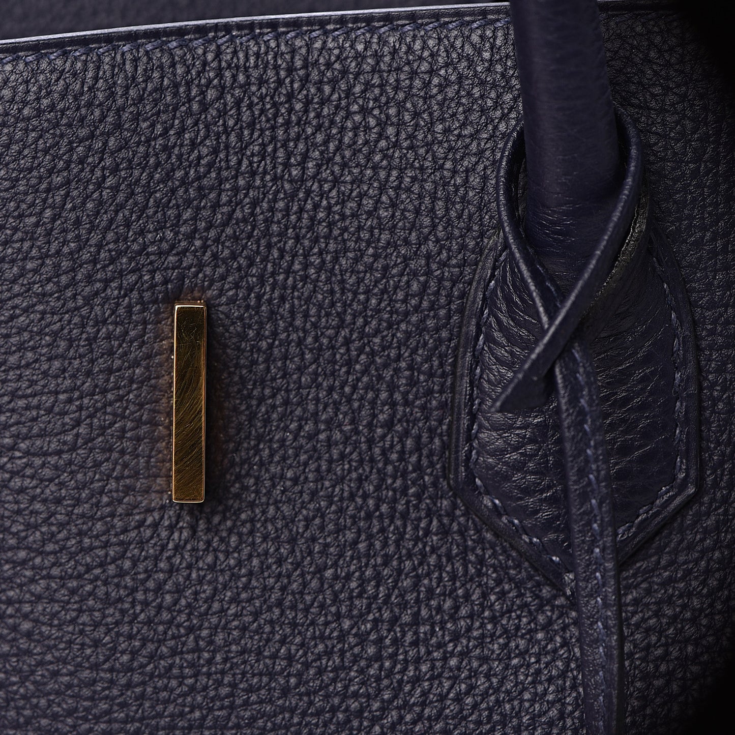 Togo Birkin 35 Bleu Nuit