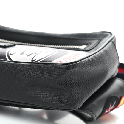 Gucci GG Supreme Monogram Night Courrier Belt Bag Black Multicolor 6 of 8