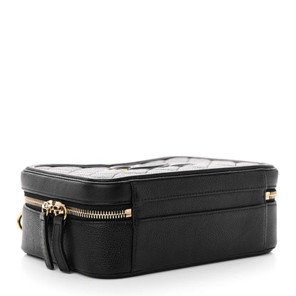 Chanel Caviar Quilted Medium CC Filigree Vanity Case Black 4 of 15