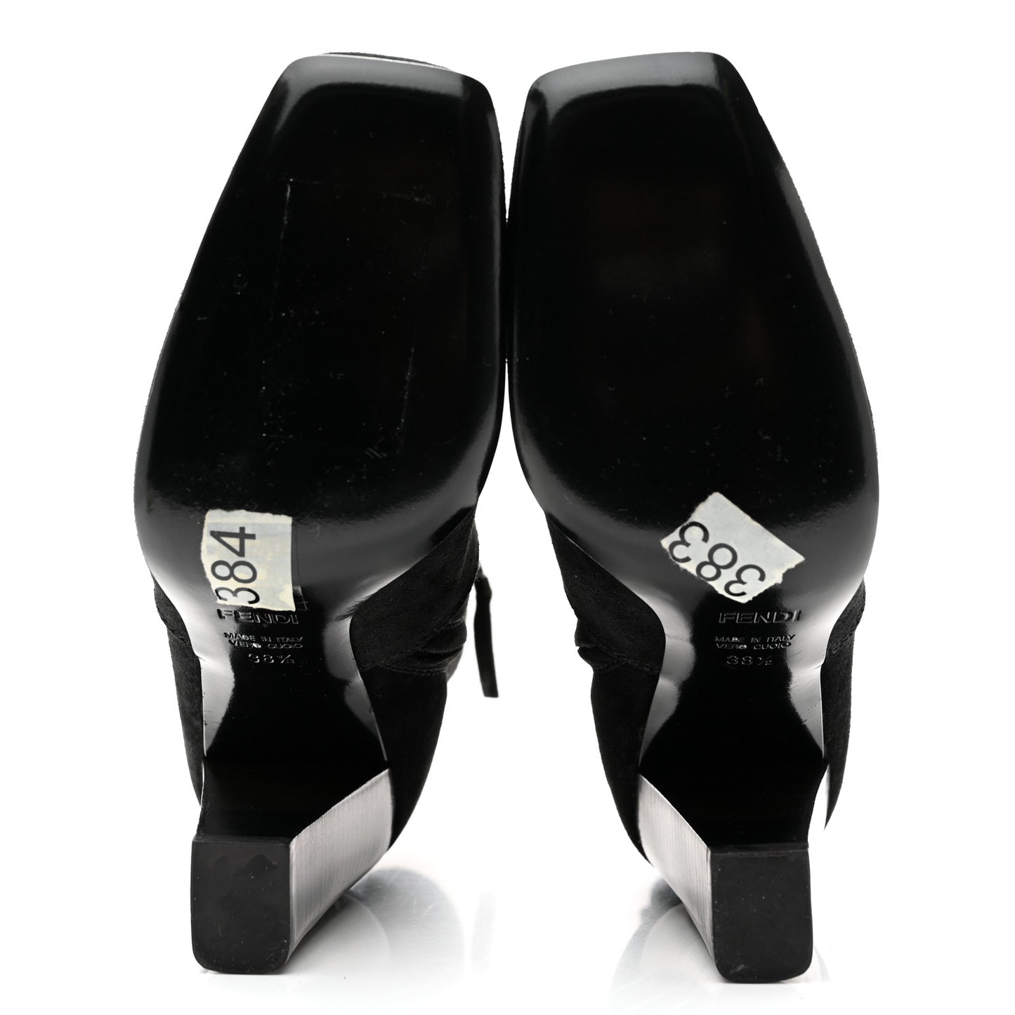 Suede Ankle Boots 38.5 Black