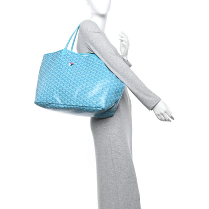 Goyard Goyardine Saint Louis GM Balise Beach Towel Set Turquoise 2 of 14