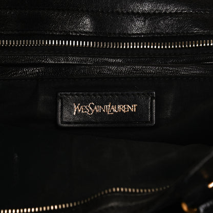 Saint Laurent Sheepskin Small Cabas ChYc Black 5 of 14