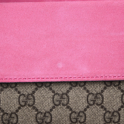 Gucci GG Supreme Monogram Mini Dionysus Shoulder Bag Pink 9 of 9