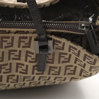 Fendi Zucchino Shopping Tote Tobacco Brown 13 of 14