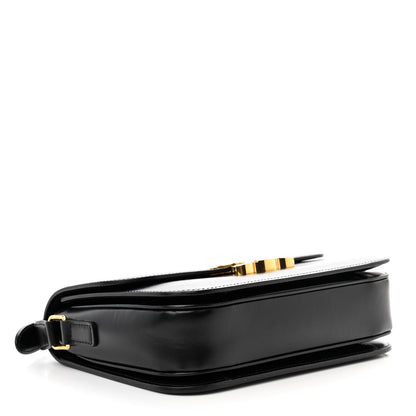 Celine Shiny Calfskin Medium Triomphe Black 4 of 12