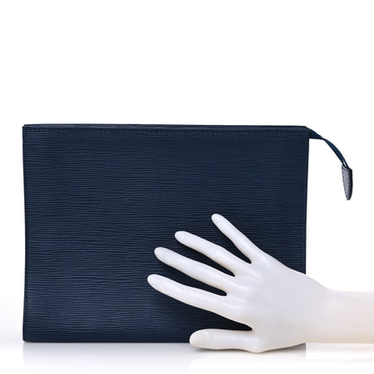 Louis Vuitton Epi Toiletry Pouch 26 Indigo 2 of 6