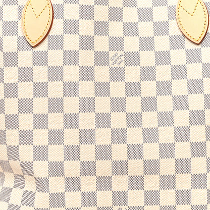 Louis Vuitton Damier Azur Neo Neverfull MM Rose Ballerine 9 of 11