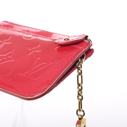 Louis Vuitton Vernis Key Pouch Rose Indien 9 of 14