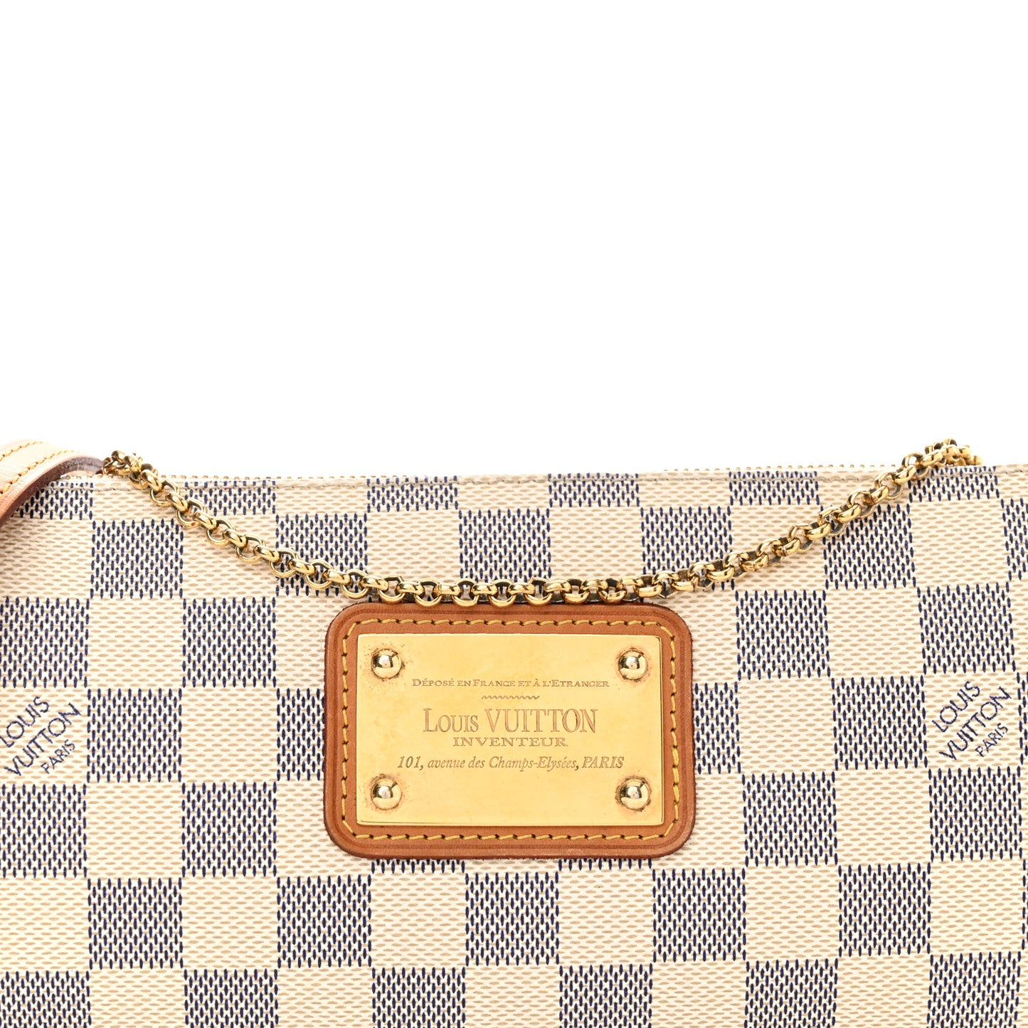 Damier Azur Eva Clutch