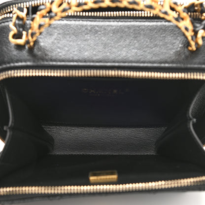 Chanel Caviar Quilted Small Pick Me Up Vanity Case Black 5 of 11