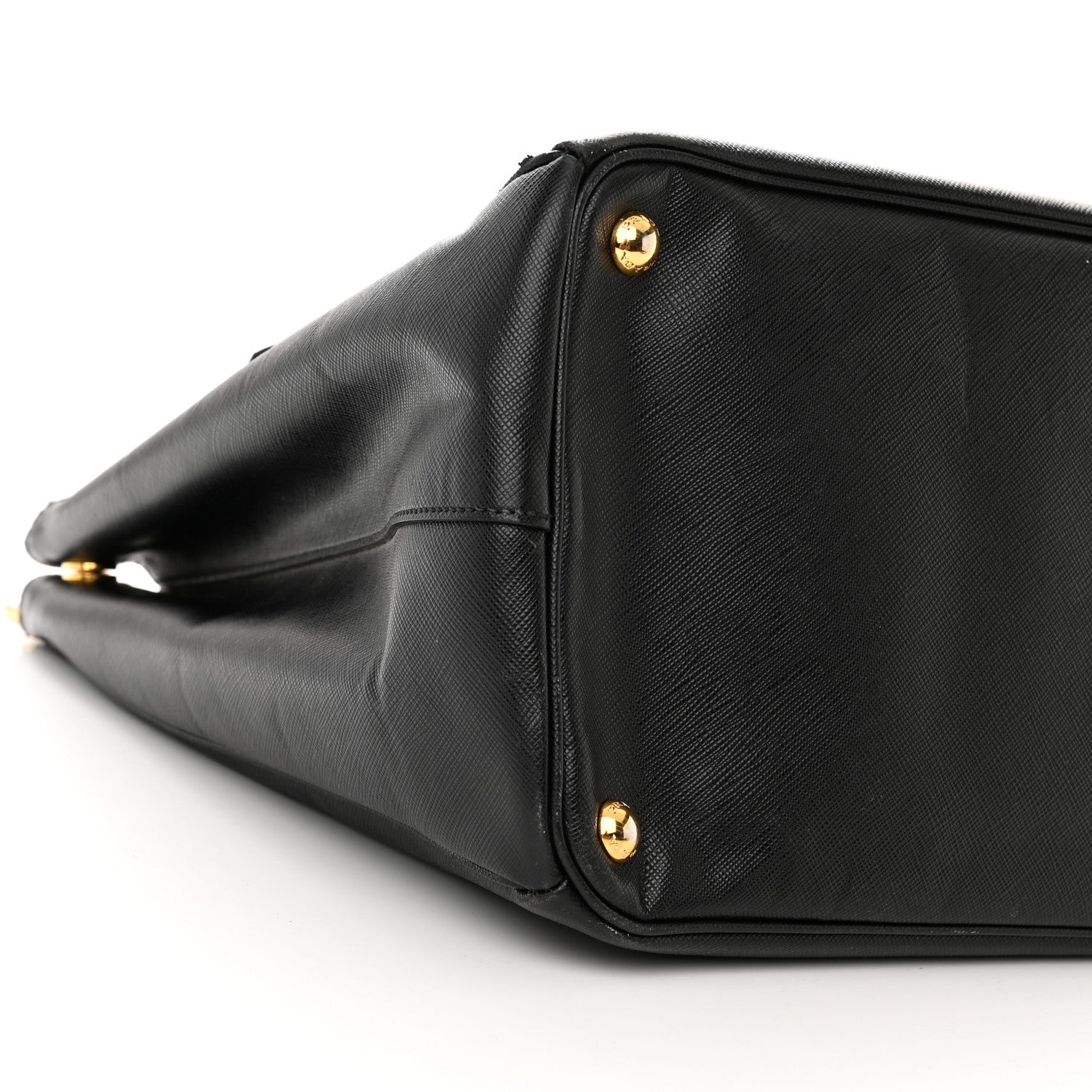 Prada Saffiano Lux Extra Large Galleria Double Zip Tote Black 8 of 12