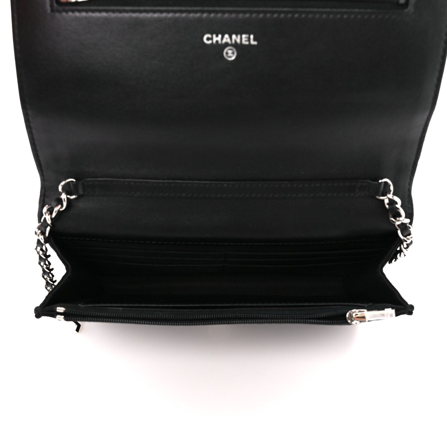 Suede Cocostellar Wallet on Chain WOC Black
