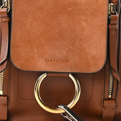Chloe Suede Calfskin Mini Faye Backpack Tan 8 of 10