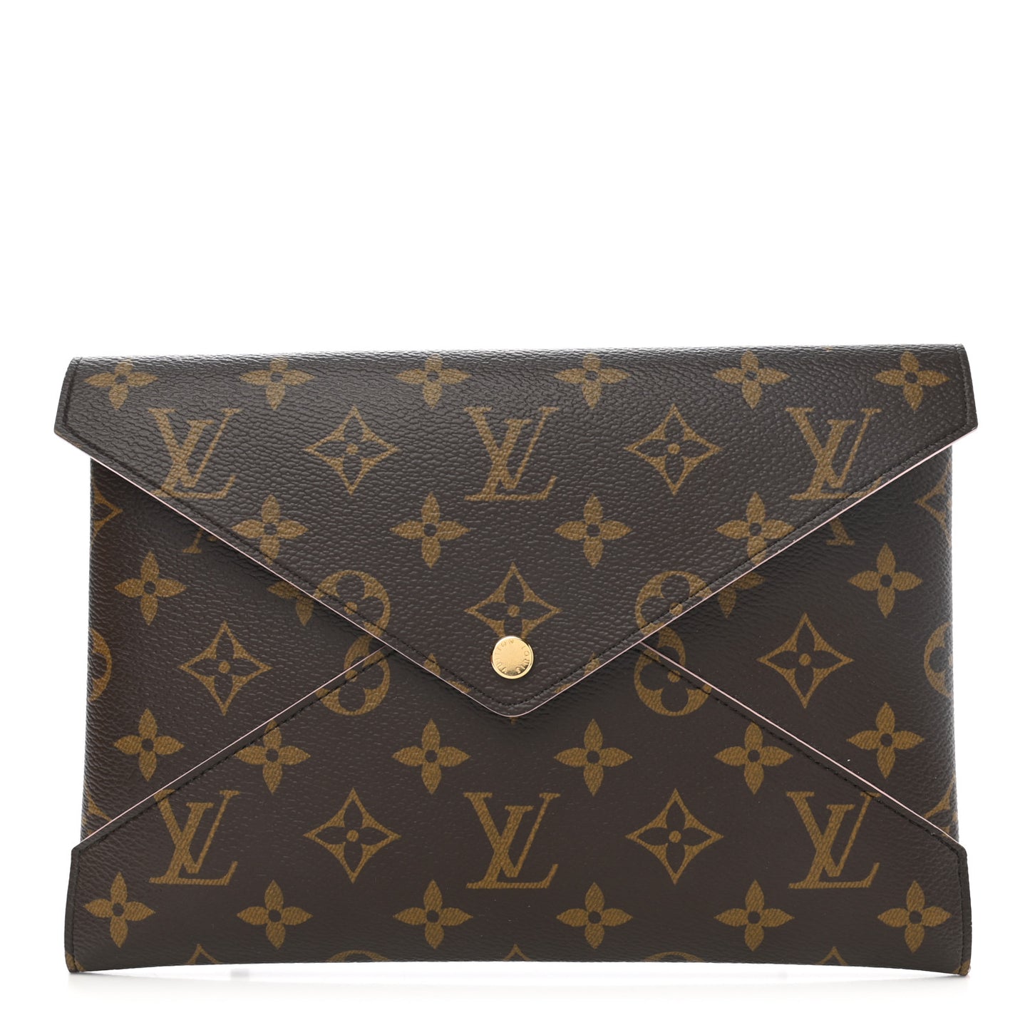 Monogram Large Kirigami Pochette Insert Rose Ballerine