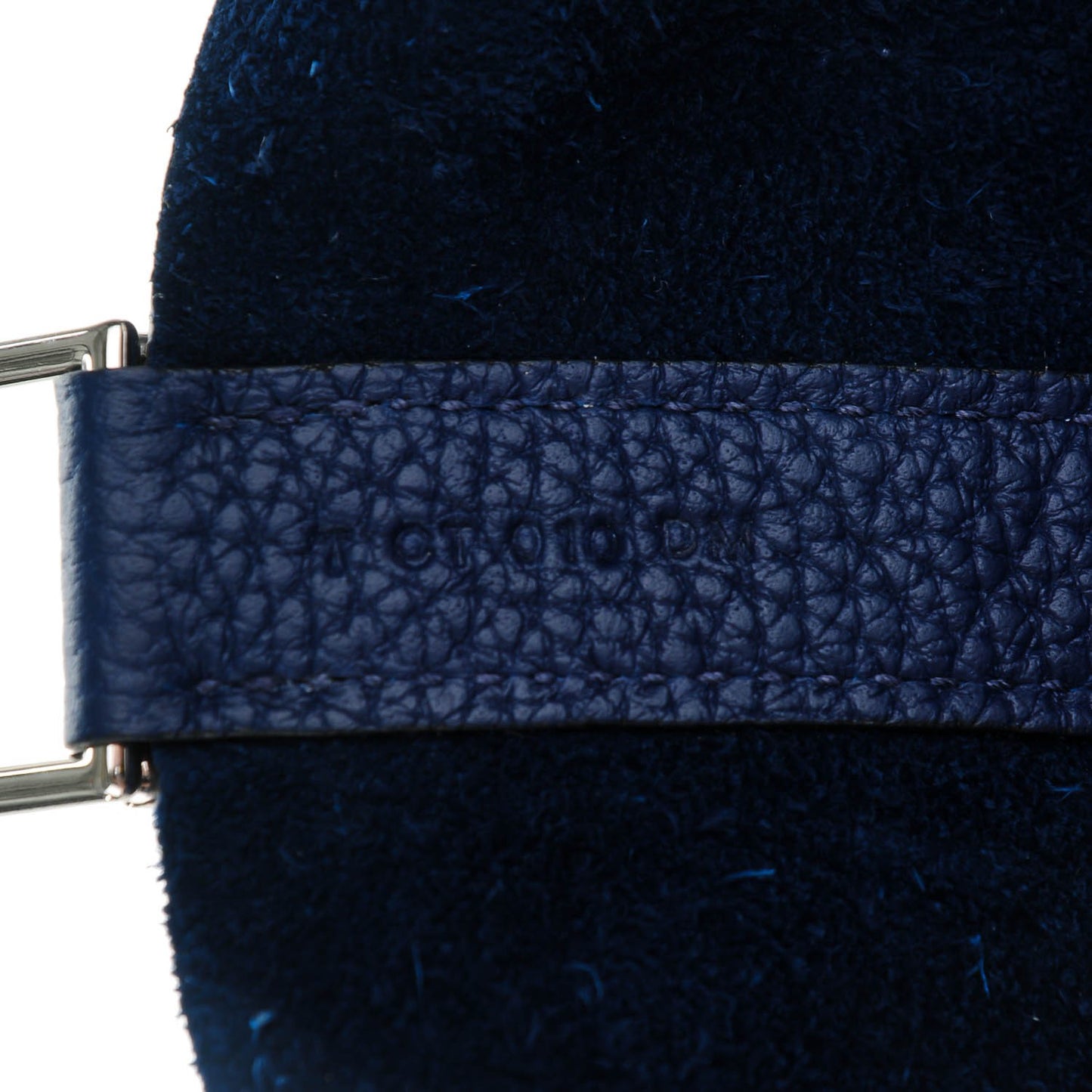 Taurillon Clemence Picotin Lock 26 GM Bleu Nuit