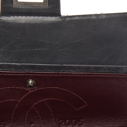Chanel Aged Calfskin Quilted 50th Anniversary 2.55 Reissue 225 Flap Grey 10 of 13