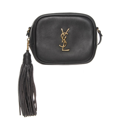 Saint Laurent Nappa Monogram Blogger Bag Dark Grey 1 of 6