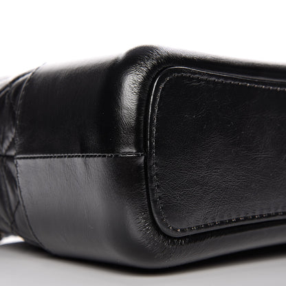 Chanel Aged Calfskin Quilted Medium Gabrielle Hobo Black 8 of 9