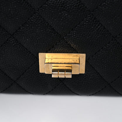 Chanel Caviar Quilted 2.55 Reissue 227 Flap Black 14 of 17