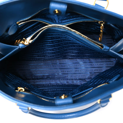 Prada Saffiano Lux Medium Promenade Tote Cobalto 5 of 11