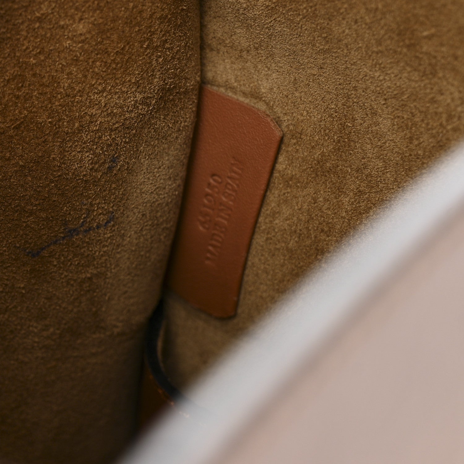 Loewe Calfskin Gate Bucket Bag Brown 11 of 18
