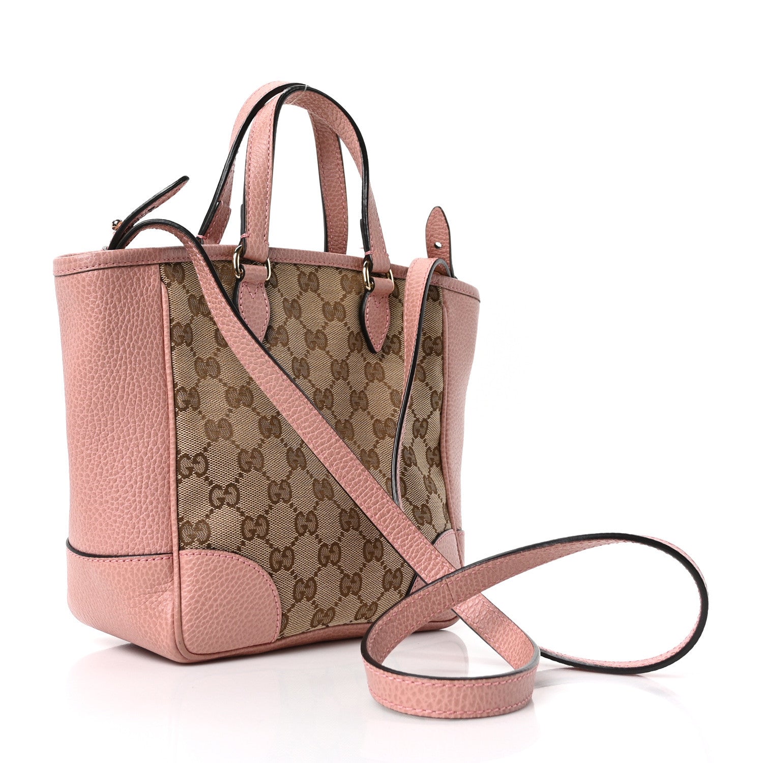 Gucci Monogram Small Bree Tote Beige Soft Pink 3 of 10