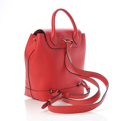 Louis Vuitton Soft Calfskin Lockme Backpack Poppy 3 of 7
