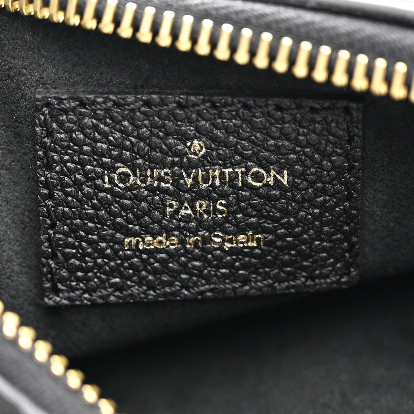 Empreinte Monogram Mini Moon Black