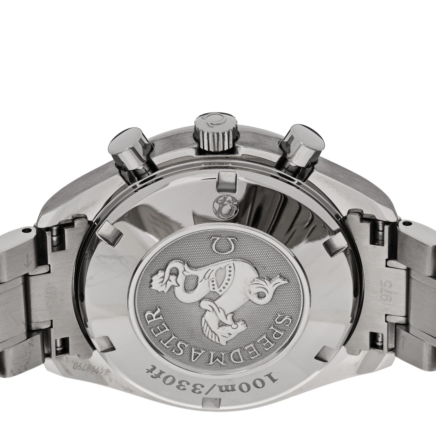 Omega Stainless Steel 40mm Speedmaster Date Automatic Watch White 323.30.40.40.04.001 4 of 5