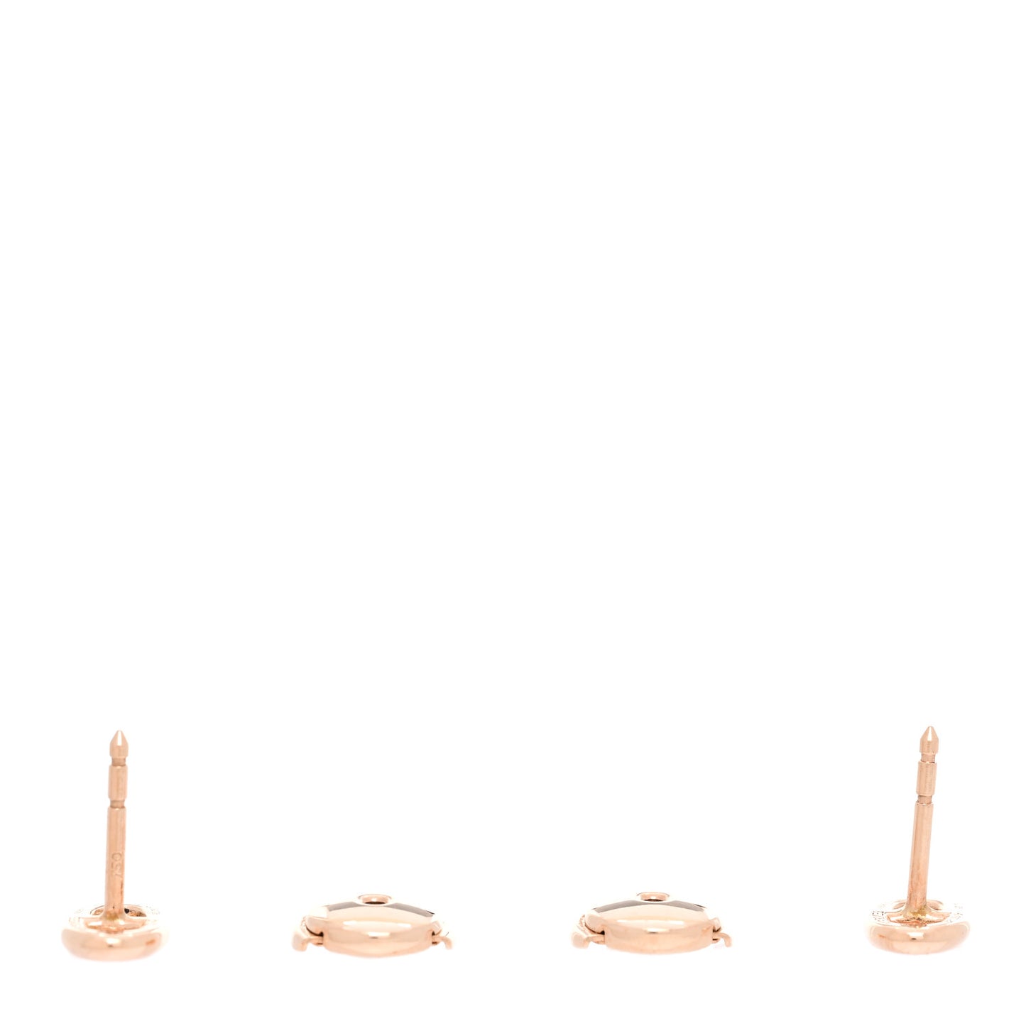 18K Rose Gold TPM Farandole Stud Earrings