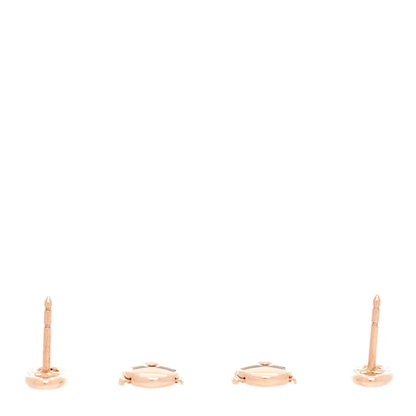 Hermes 18K Rose Gold TPM Farandole Stud Earrings 3 of 5