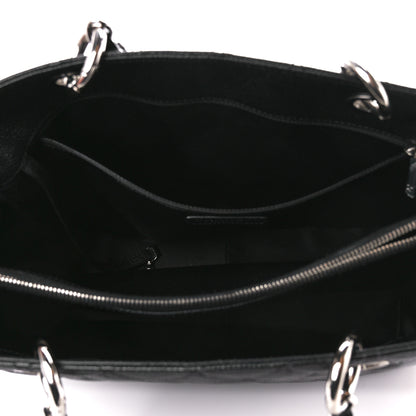 Chanel Caviar Quilted Grand Shopping Tote GST Black 5 of 11