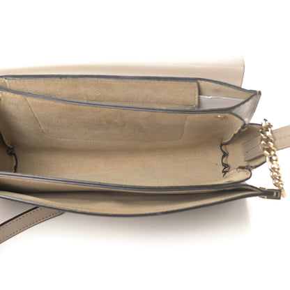 Chloe Suede Calfskin Small Faye Shoulder Bag Motty Grey 5 of 15