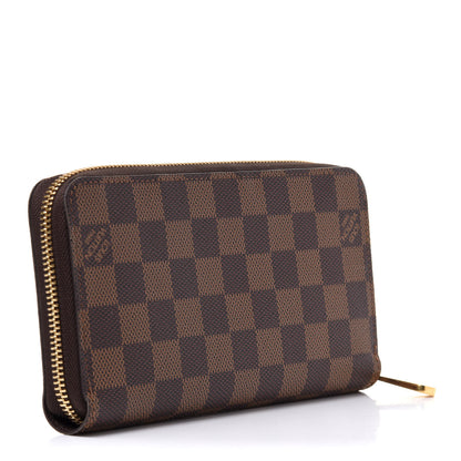 Louis Vuitton Damier Ebene Zippy Wallet 3 of 12