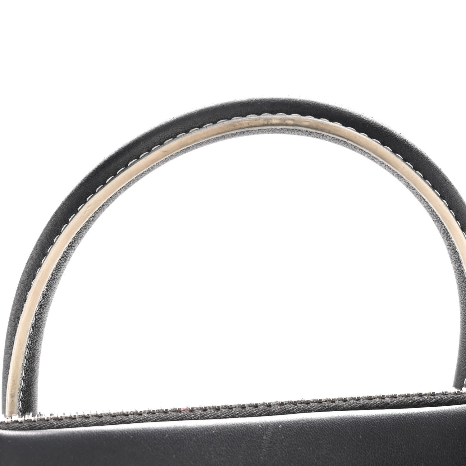 Givenchy Calfskin Contrast Stitched Medium Antigona Black 14 of 14