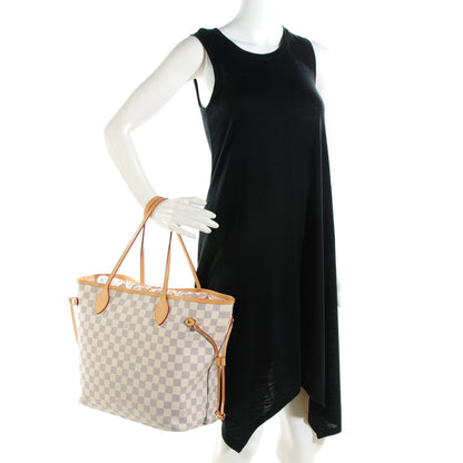 Louis Vuitton Damier Azur Neo Neverfull MM 2 of 11