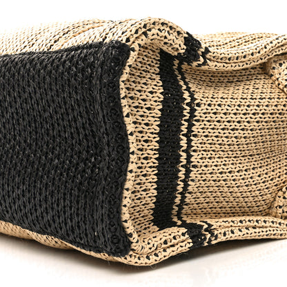 Marc Jacobs Straw Jacquard Medium The Traveler Tote Bag Natural 9 of 9