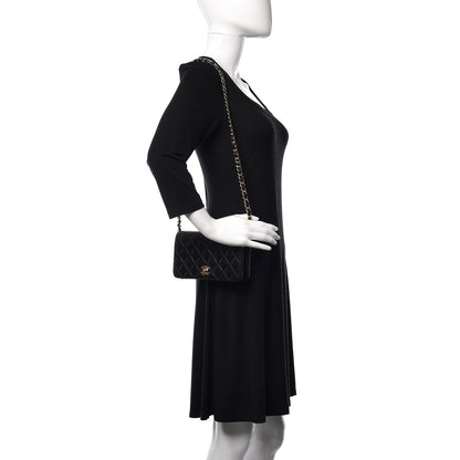 Chanel Lambskin Quilted Small Single Flap Black 1 of 9