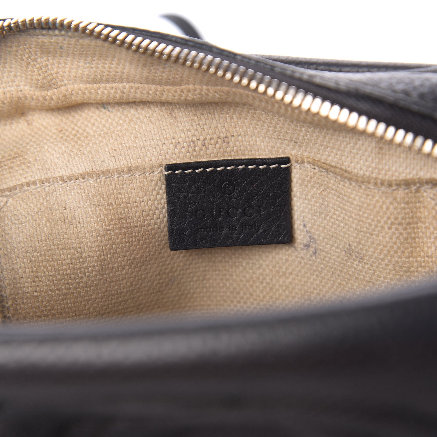 Gucci Pebbled Calfskin Small Soho Disco Bag Black 5 of 13
