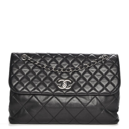 Chanel Calfskin Quilted In The Business Flap Bag Black 1 of 7
