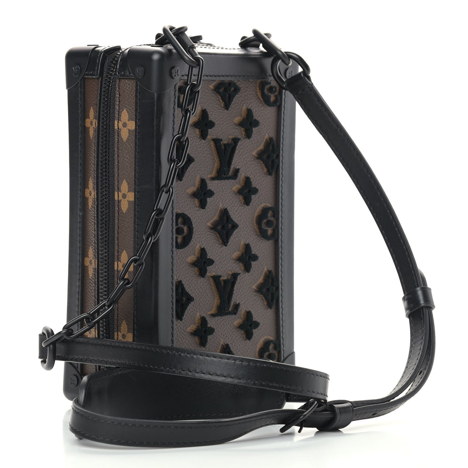 Louis Vuitton Monogram Tuffetage Vertical Soft Trunk 3 of 8