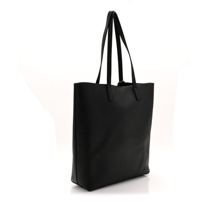 Saint Laurent Calfskin North-South Shopping Tote Black 4 of 12