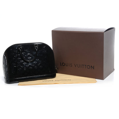 Louis Vuitton Vernis Alma GM Noir Magnetique 5 of 8