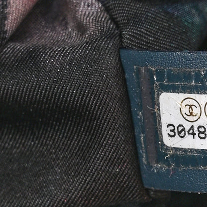 Chanel Tweed Quilted Medium Chanel 19 Flap Dark Multicolor 7 of 10